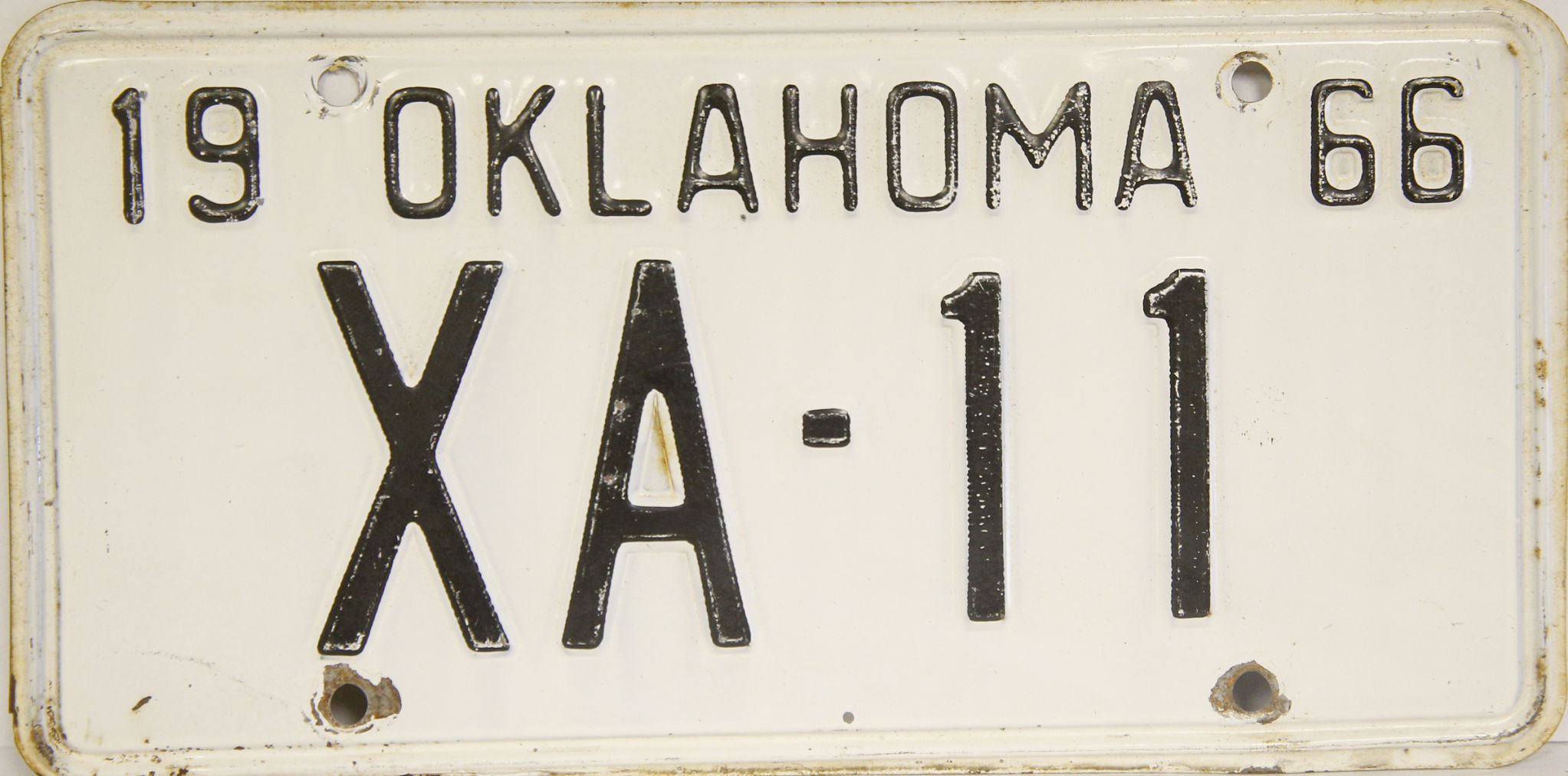 Oklahoma license plates